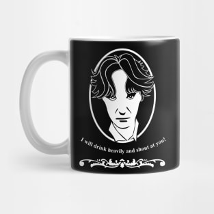 Bernard Black - Drink Heavily and Shout at you Quote Mug